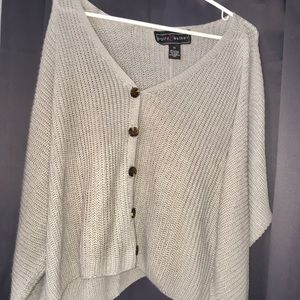 Button up sweater. Worn once